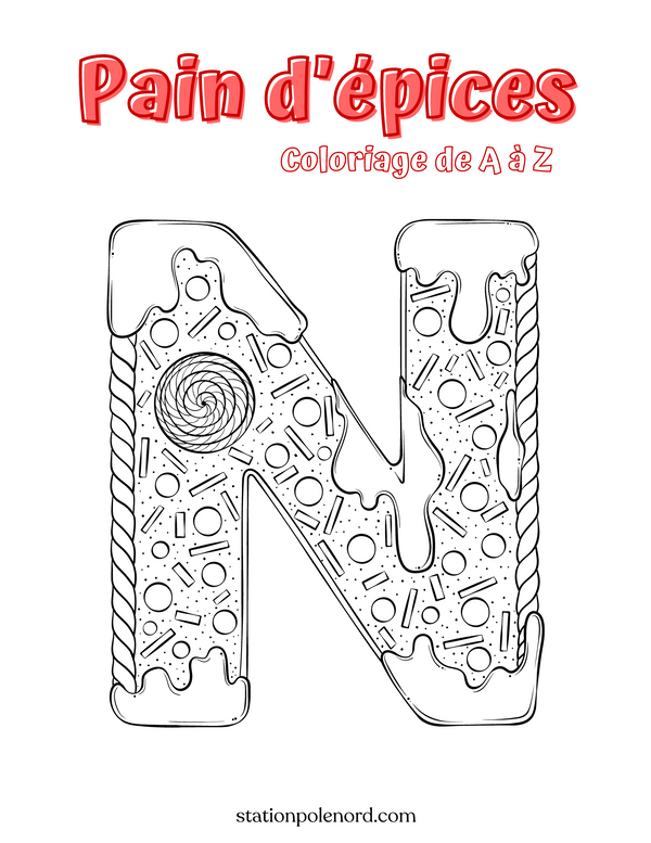 Cahier de coloriage gratuit de Noël à imprimer