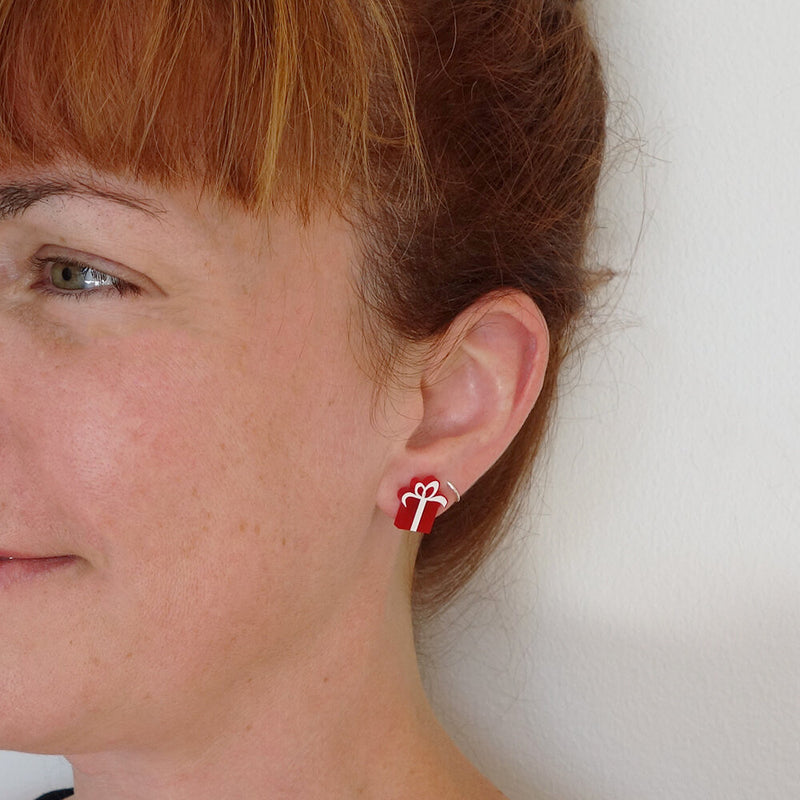 Boucles d’oreille cadeaux de Noël