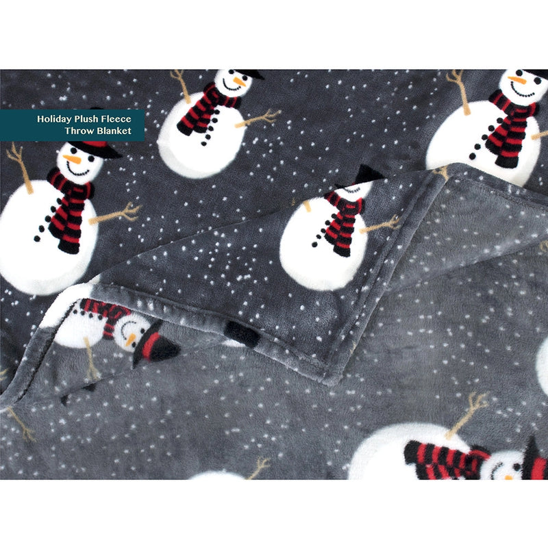 Couverture en polar Bonhommes de neige