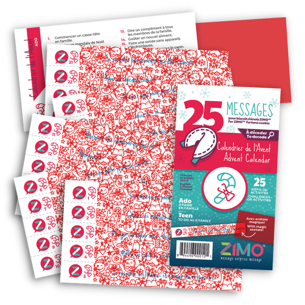 Teenager 10 À 17 ANS • CALENDRIER DE L'AVENT • MESSAGE À DÉCODER
