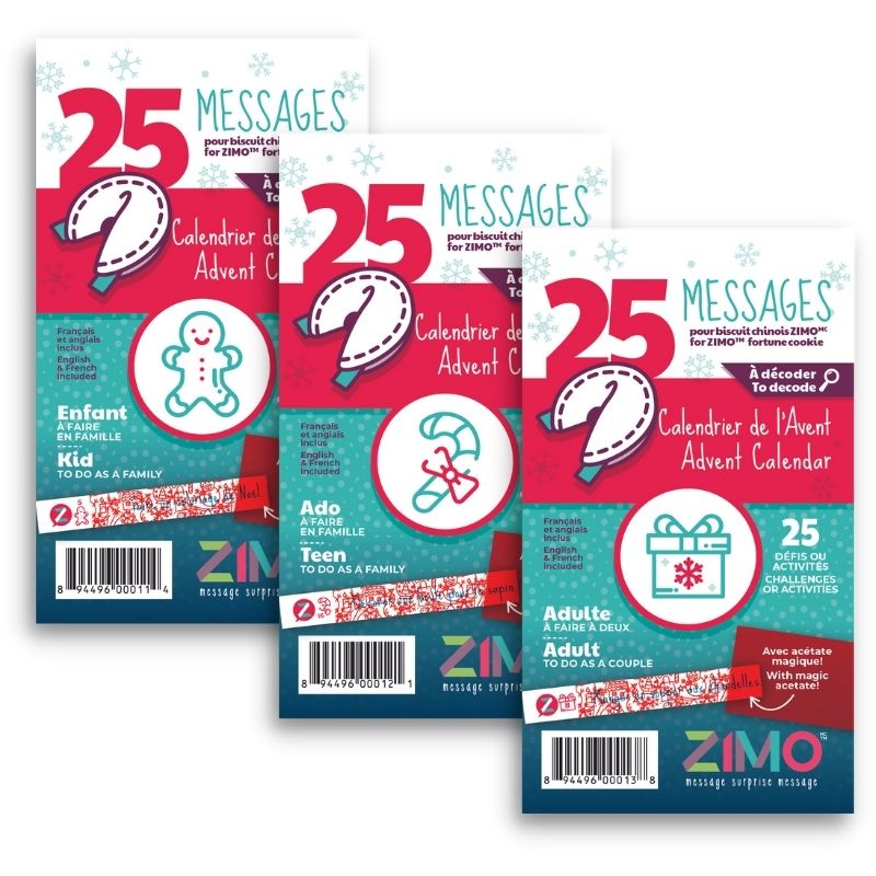 DES COUPLES • CALENDRIER DE L'AVENT • MESSAGE À DÉCODER