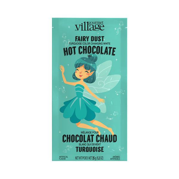 Chocolat chaud blanc fée turquoise