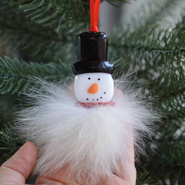 Bonhomme de neige poilu