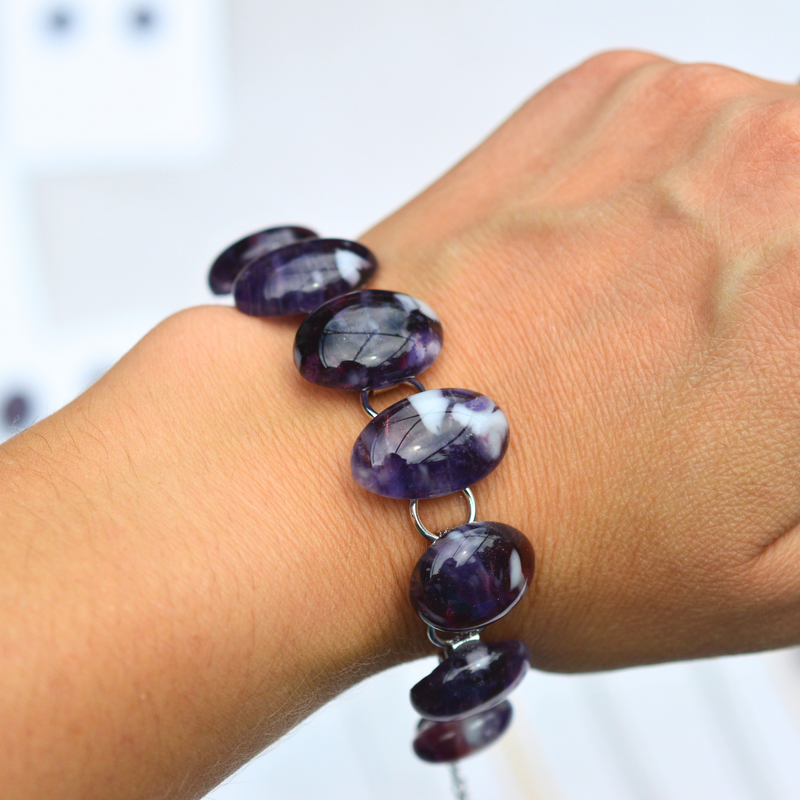 Améthyste – Équilibre et intuition - Collection Gemstones | Station pôle Nord | Boutique de Noël