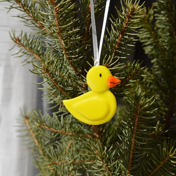 La boule de Noël Canard de bain