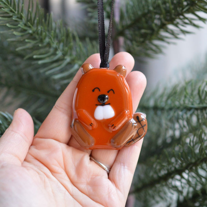 Castor à suspendre pour l’arbre de Noël