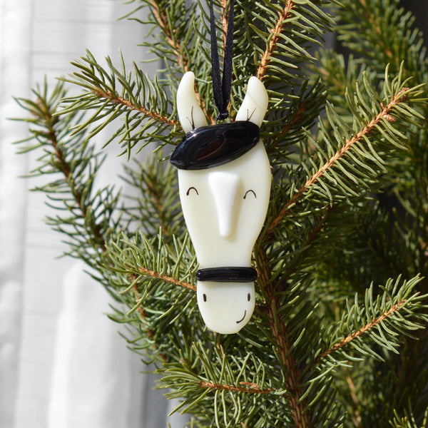 Boule de Noël cheval last call