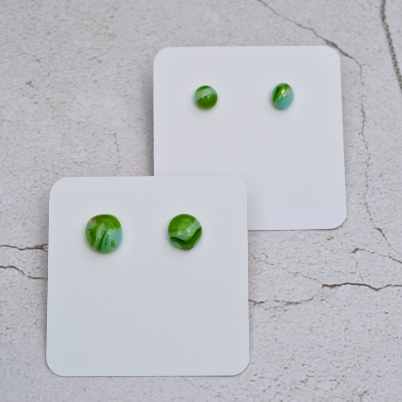 Agate verte rubanée – Vitalité et nature - Collection Gemstones | Station pôle Nord | Boutique de Noël