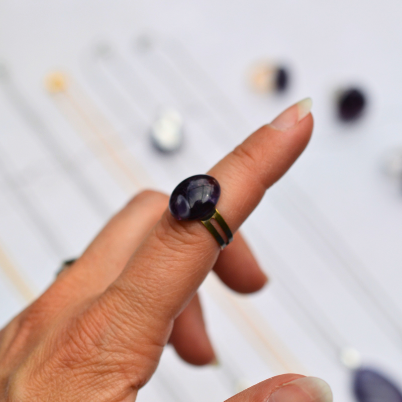 Améthyste – Équilibre et intuition - Collection Gemstones | Station pôle Nord | Boutique de Noël
