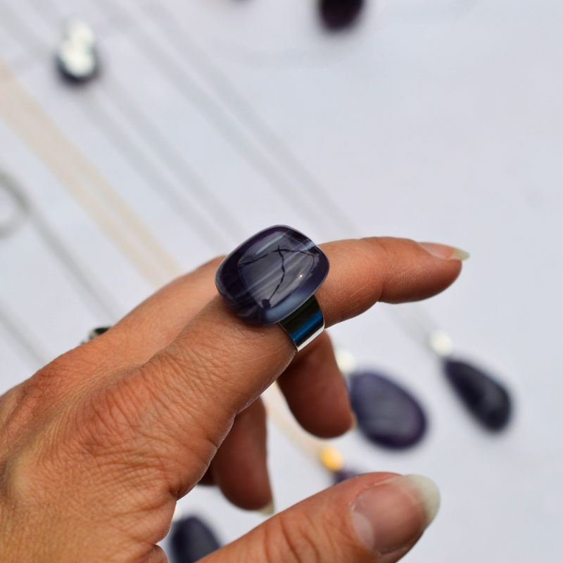 Améthyste – Équilibre et intuition - Collection Gemstones | Station pôle Nord | Boutique de Noël