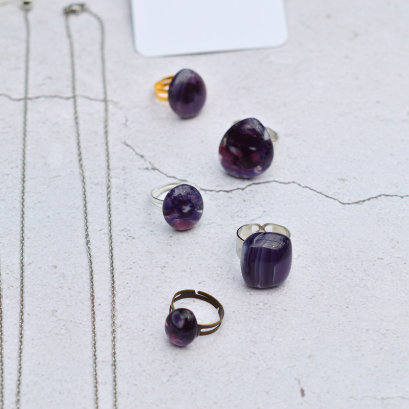 Améthyste – Équilibre et intuition - Collection Gemstones | Station pôle Nord | Boutique de Noël