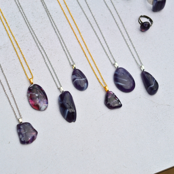Améthyste – Équilibre et intuition - Collection Gemstones | Station pôle Nord | Boutique de Noël