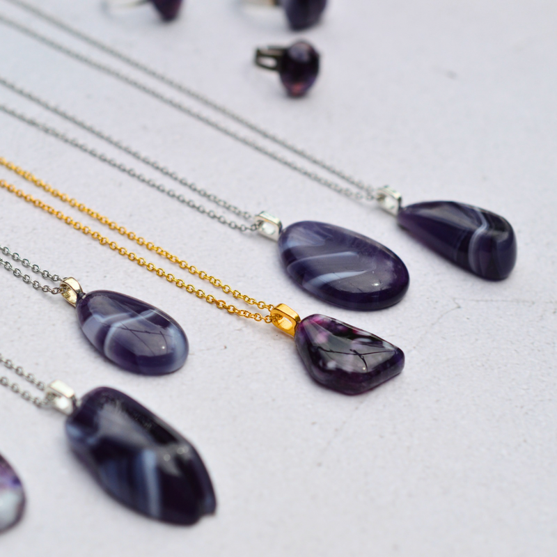 Améthyste – Équilibre et intuition - Collection Gemstones | Station pôle Nord | Boutique de Noël