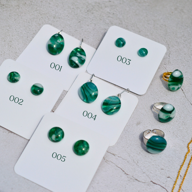 Émeraude – Raffinement et espoir - Collection Gemstones | Station pôle Nord | Boutique de Noël