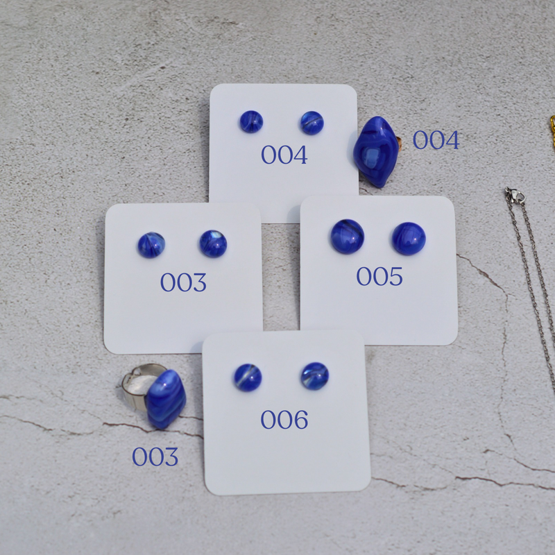 Agate bleue rubanée – Douceur et communication - Collection Gemstones | Station pôle Nord | Boutique de Noël