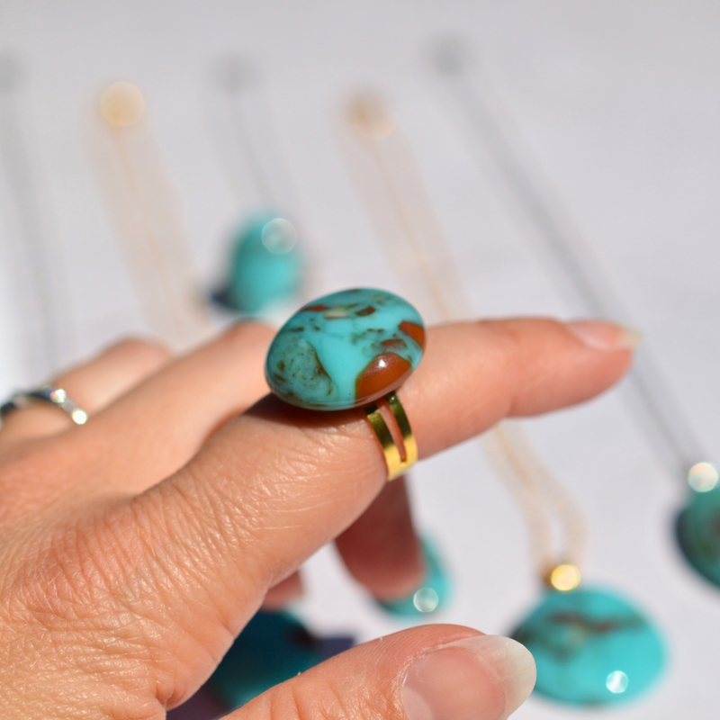 Turquoise – Fraîcheur et protection - Collection Gemstones | Station pôle Nord | Boutique de Noël