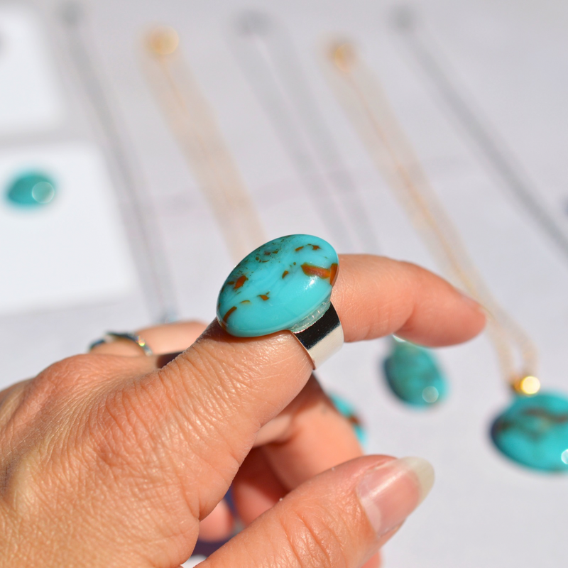 Turquoise – Fraîcheur et protection - Collection Gemstones | Station pôle Nord | Boutique de Noël