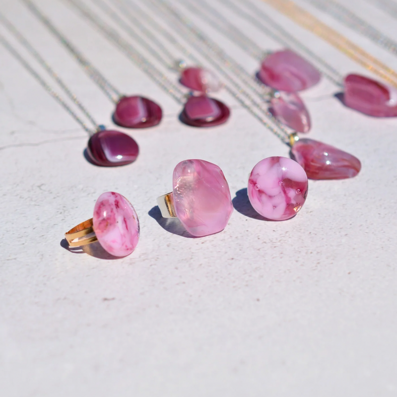 Quartz rose – Douceur et amour - Collection Gemstones | Station pôle Nord | Boutique de Noël
