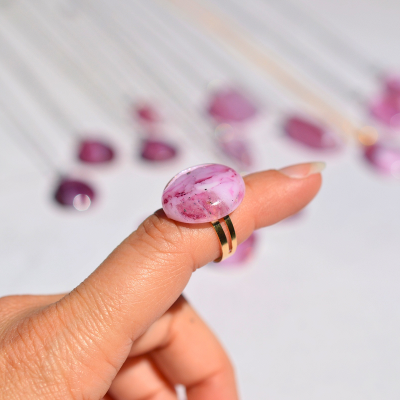 Quartz rose – Douceur et amour - Collection Gemstones | Station pôle Nord | Boutique de Noël