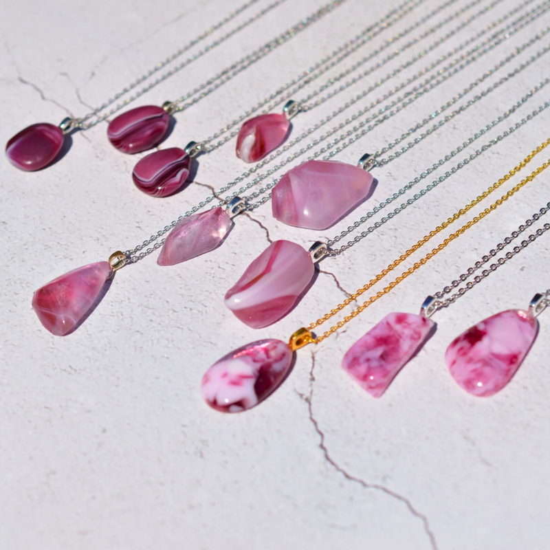 Quartz rose – Douceur et amour - Collection Gemstones | Station pôle Nord | Boutique de Noël