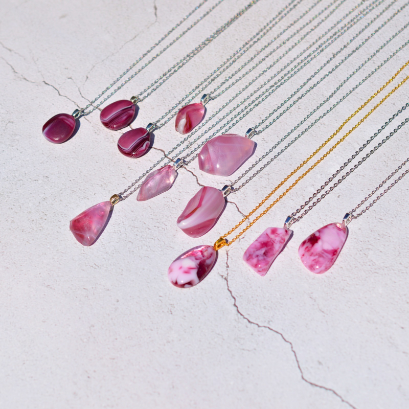 Quartz rose – Douceur et amour - Collection Gemstones | Station pôle Nord | Boutique de Noël