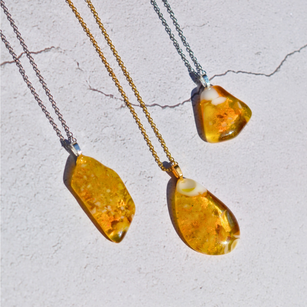 Citrine – Lumière et optimisme - Collection Gemstones | Station pôle Nord | Boutique de Noël