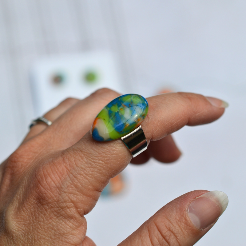 Opale de feu – Éclat flamboyant - Collection Gemstones | Station pôle Nord | Boutique de Noël