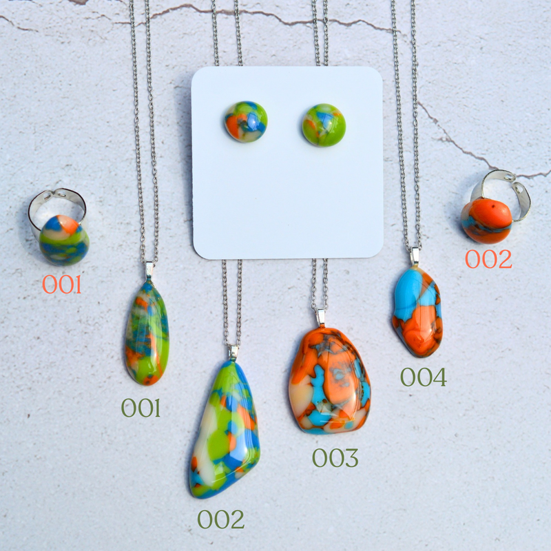 Opale de feu – Éclat flamboyant - Collection Gemstones | Station pôle Nord | Boutique de Noël
