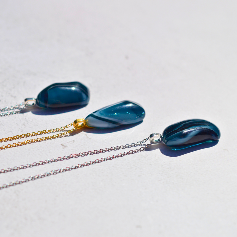 Agate mousse océan – Nature et liberté - Collection Gemstones | Station pôle Nord | Boutique de Noël
