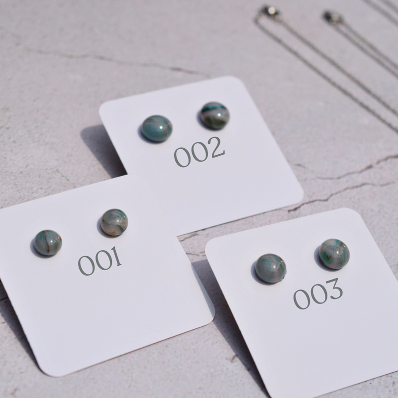 Chrysoprase – Fraîcheur printanière - Collection Gemstones | Station pôle Nord | Boutique de Noël