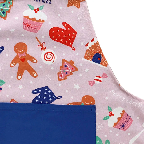 Tablier de Noël pour enfants pâtisseries des Fêtes