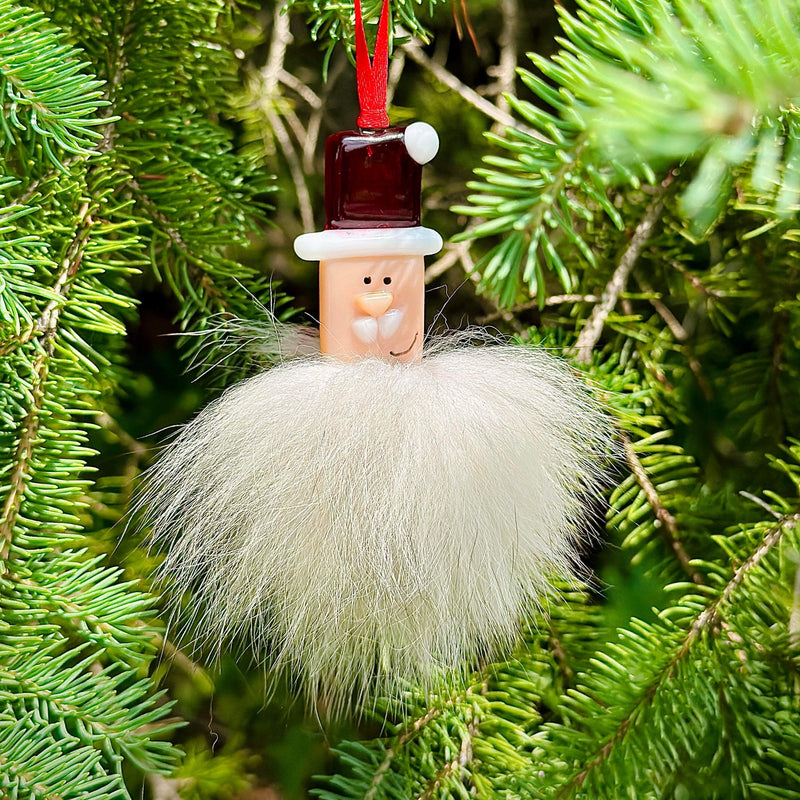 Père-Noël poilu pour le sapin