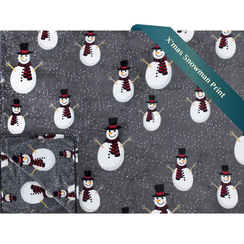 Couverture en polar Bonhommes de neige