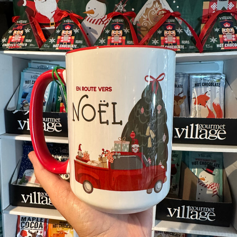 Tasse 15 oz en route vers Noël