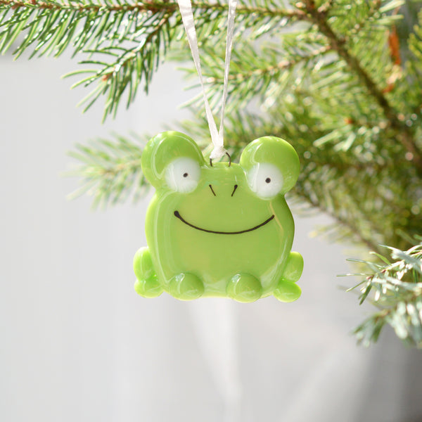 Boule de Noël grenouille