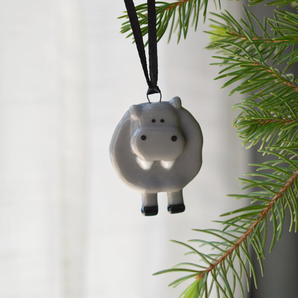 Hippopotame à suspendre