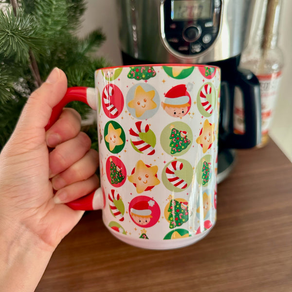 Tasse 15 oz pastilles Station pôle Nord