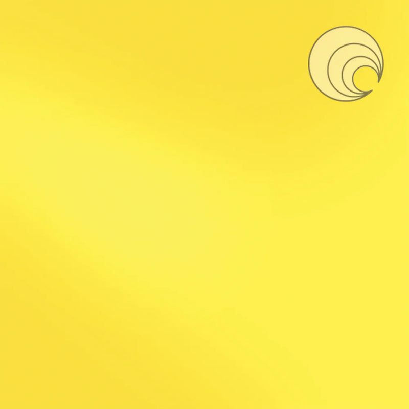 Jaune citron opaque Verre fusion COE96