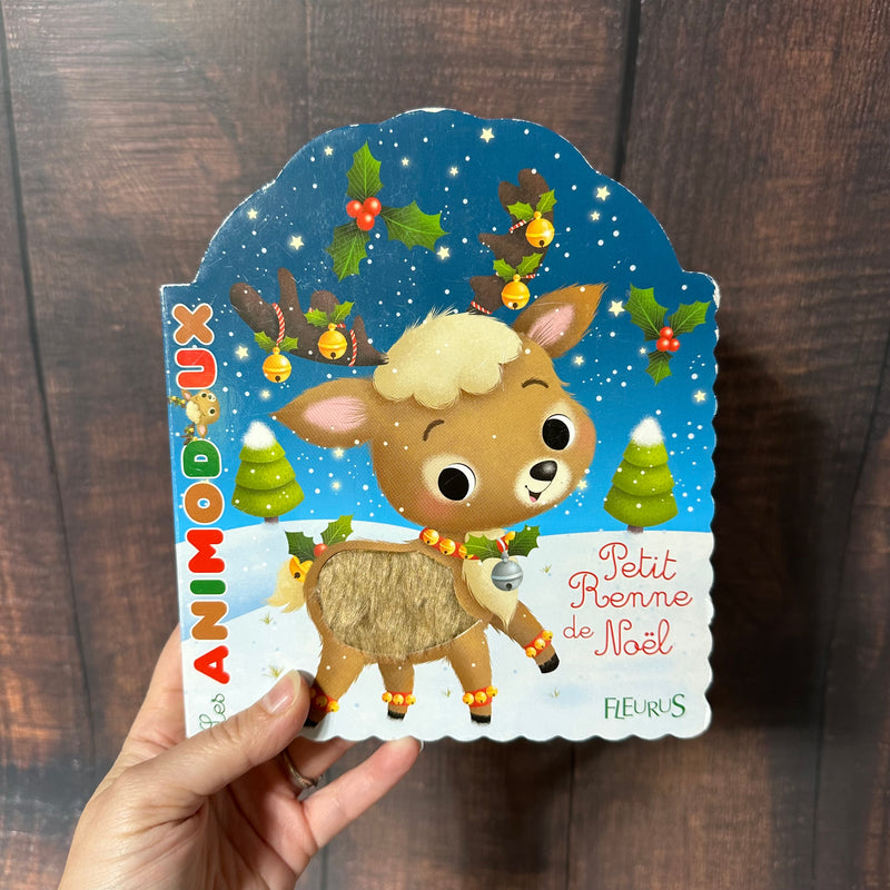 Livre petit renne de Noël
