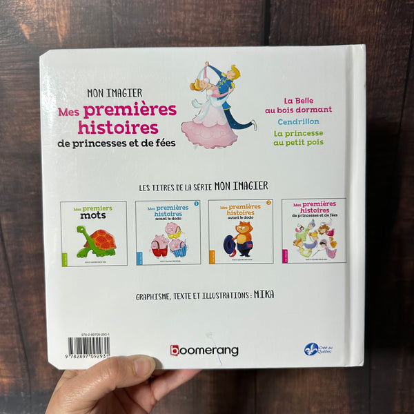 Livre mes premières histoires de princesses et de fées