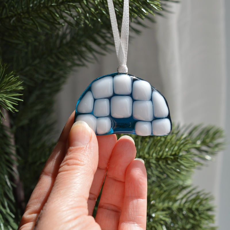 Décoration igloo pour l’arbre de Noël