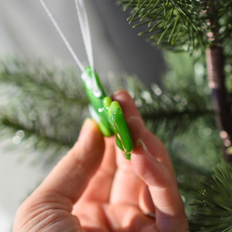 Crocodile pour suspendre à ton arbre de Noël