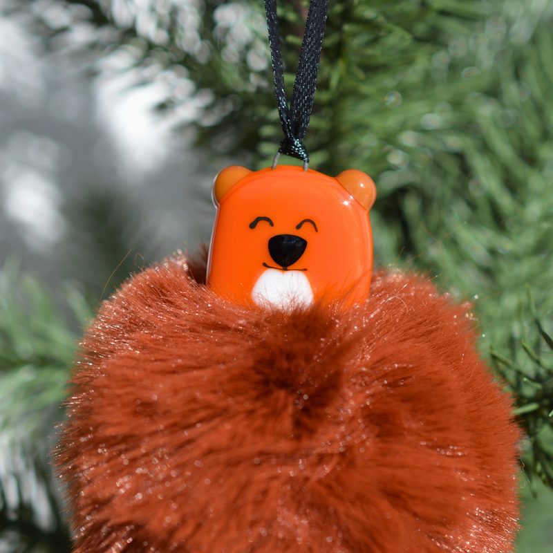Ornement castor Poilu – le bâtisseur de douceur pour ton sapin