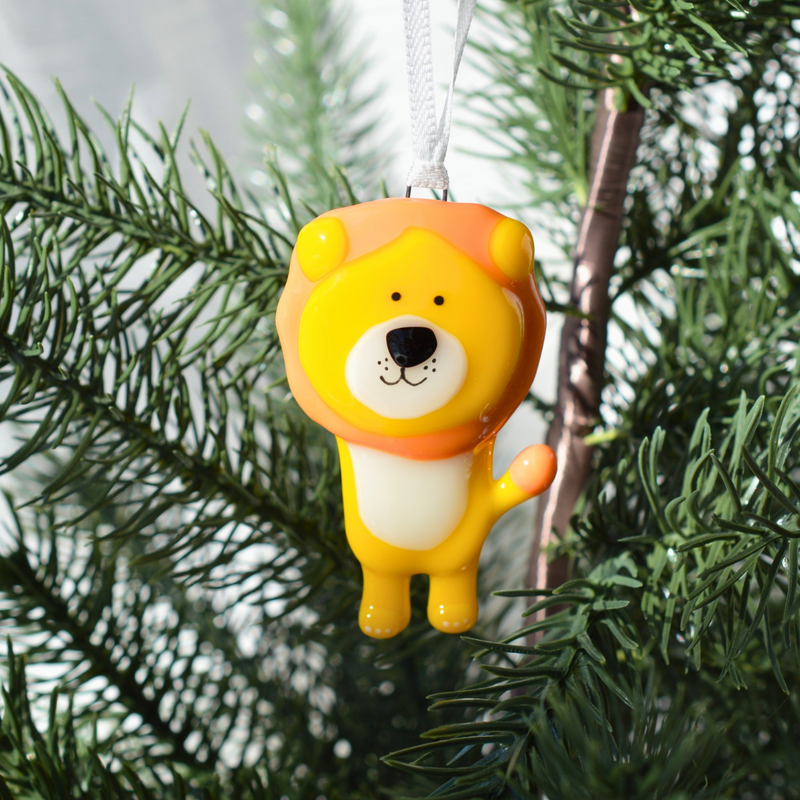 Lion pour suspendre à ton arbre de Noël
