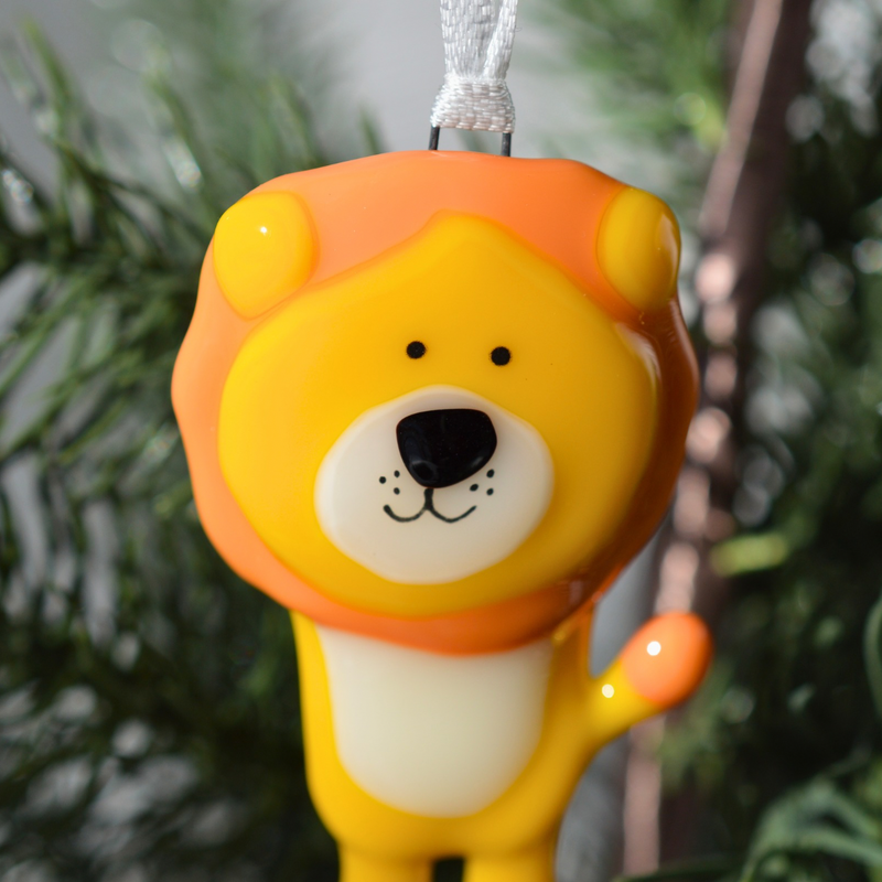 Lion pour suspendre à ton arbre de Noël