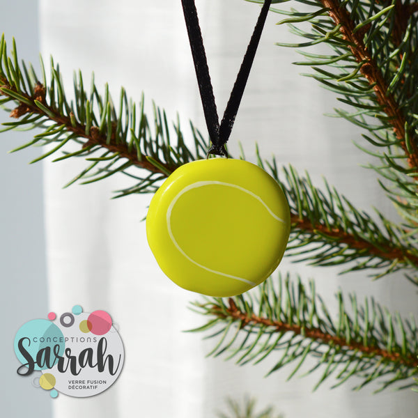 Boule de Noël balle de Tennis