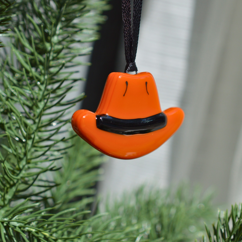 Ornement chapeau de Cowboy pour ton sapin