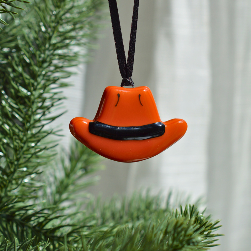 Ornement chapeau de Cowboy pour ton sapin
