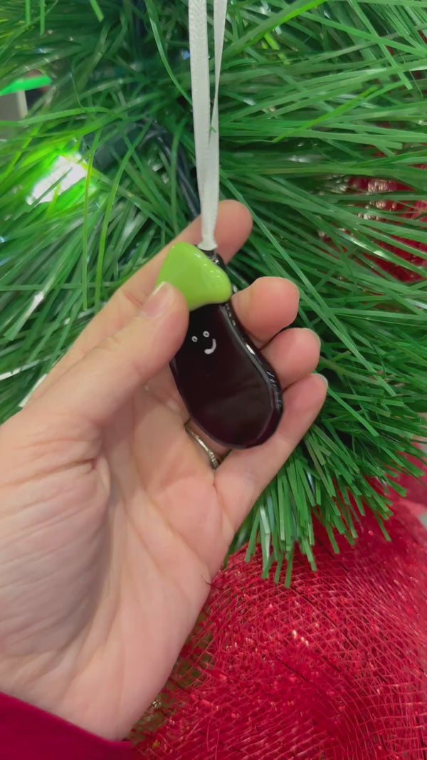Ornement aubergine