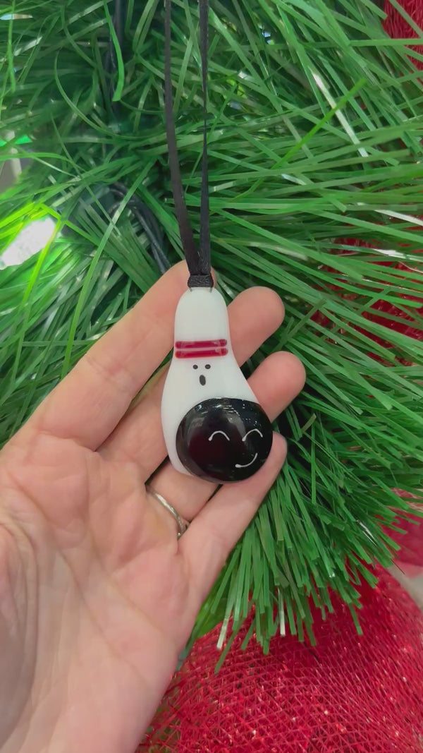 Suspension bowling pour l’arbre de Noël